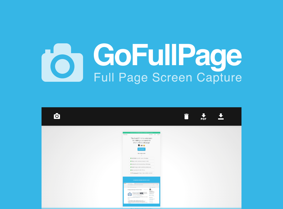 Capturing the Whole PictureExploring the GoFullPage Chrome Extension