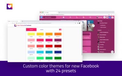 Enhancing Facebook Experience with Color Themes Chrome Extension