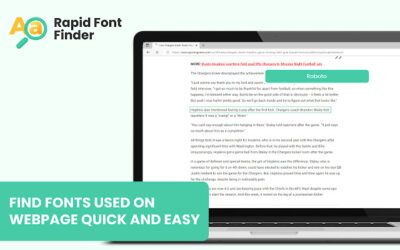 Unveiling EfficiencyThe Rapid Font Finder Chrome Extension